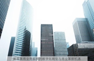 新零售商业务系统的数字化转型与商业革新机遇