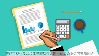 智能可视化食品加工管理软件，助力食品企业迈向智能制造
