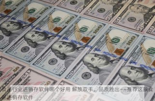 食品行业进销存软件哪个好用 解放双手，品质胜出——推荐这款食品进销存软件