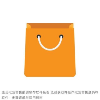 适合批发零售的进销存软件免费 免费获取并操作批发零售进销存软件：步骤详解与适用指南