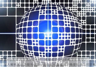 云零售erp系统 云零售ERP系统：揭秘成功企业的数字化转型之路，深入解析系统功能与优势，助您轻松掌握用户角度的常见问题解答