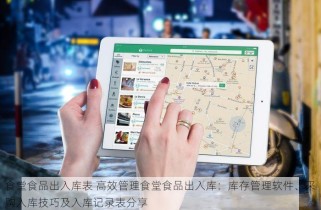 食堂食品出入库表 高效管理食堂食品出入库：库存管理软件、采购入库技巧及入库记录表分享