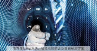 南方食品erp系统：智能高效的企业管理解决方案