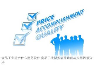食品工业适合什么财务软件 食品工业财务软件功能与应用场景分析