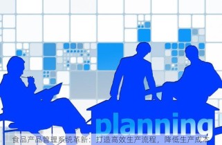 食品产品管理系统革新：打造高效生产流程，降低生产成本