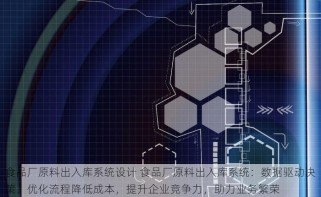 食品厂原料出入库系统设计 食品厂原料出入库系统：数据驱动决策，优化流程降低成本，提升企业竞争力，助力业务繁荣