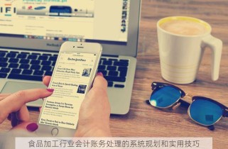 食品加工行业会计账务处理的系统规划和实用技巧