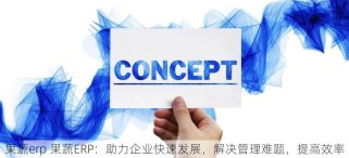果蔬erp 果蔬ERP：助力企业快速发展，解决管理难题，提高效率