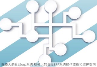 规模大的食品erp系统 规模大的食品ERP系统操作流程和维护指南