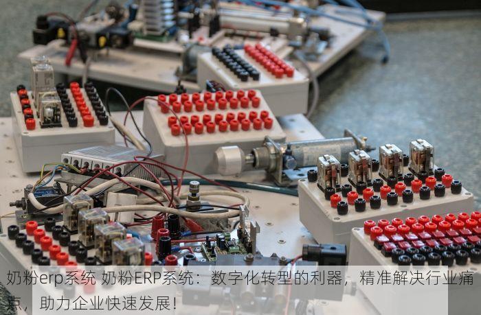 奶粉erp系统 奶粉ERP系统：数字化转型的利器，精准解决行业痛点，助力企业快速发展！