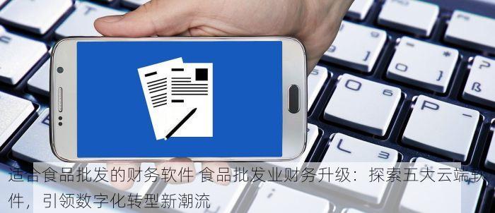 适合食品批发的财务软件 食品批发业财务升级：探索五大云端软件，引领数字化转型新潮流