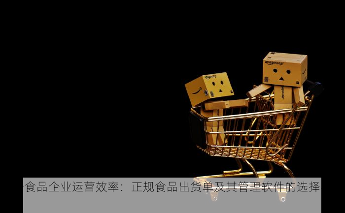 提升食品企业运营效率：正规食品出货单及其管理软件的选择与运用