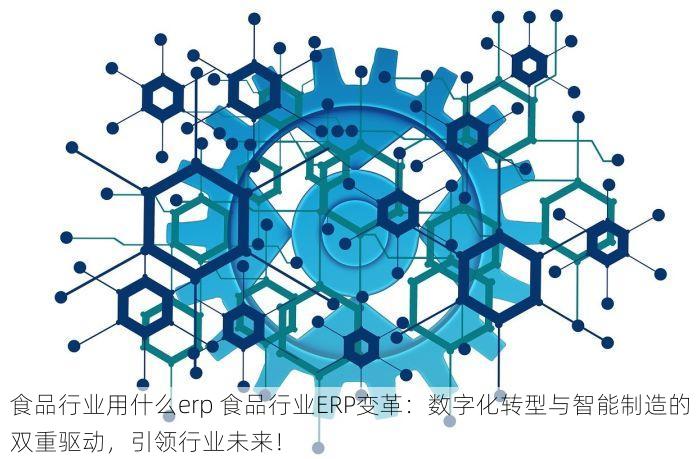 食品行业用什么erp 食品行业ERP变革：数字化转型与智能制造的双重驱动，引领行业未来！