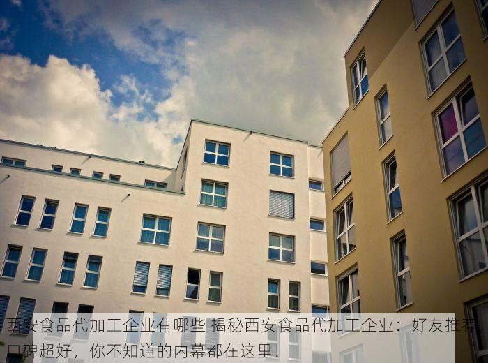 西安食品代加工企业有哪些 揭秘西安食品代加工企业：好友推荐，口碑超好，你不知道的内幕都在这里！