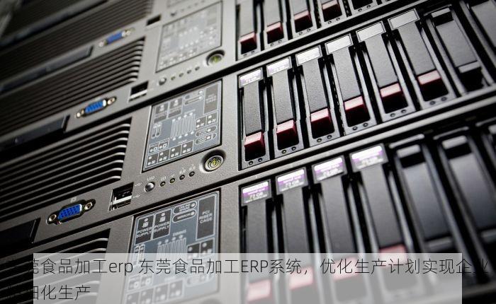 东莞食品加工erp 东莞食品加工ERP系统，优化生产计划实现企业精细化生产