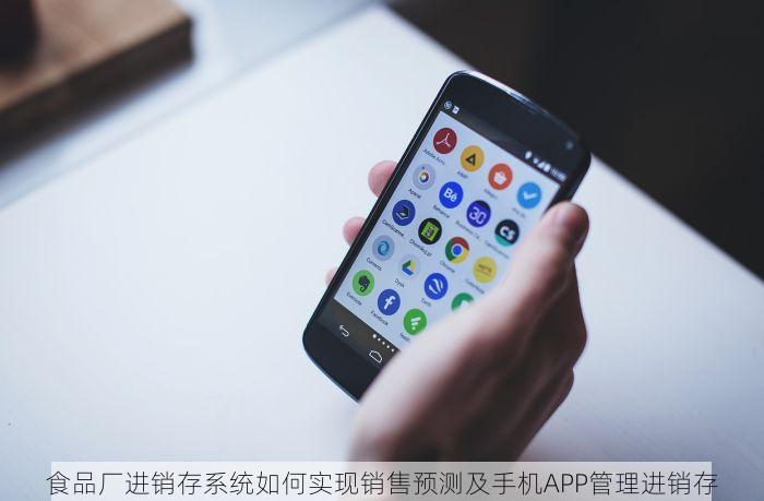 食品厂进销存系统如何实现销售预测及手机APP管理进销存