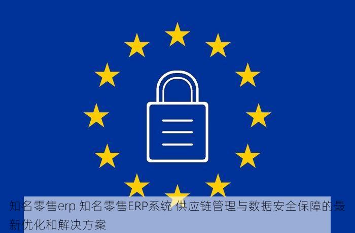 知名零售erp 知名零售ERP系统 供应链管理与数据安全保障的最新优化和解决方案