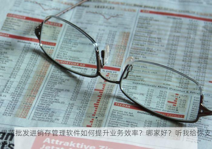 果蔬批发进销存管理软件如何提升业务效率？哪家好？听我给你支招！