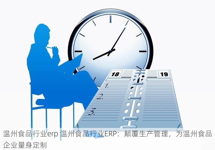 温州食品行业erp 温州食品行业ERP：颠覆生产管理，为温州食品企业量身定制