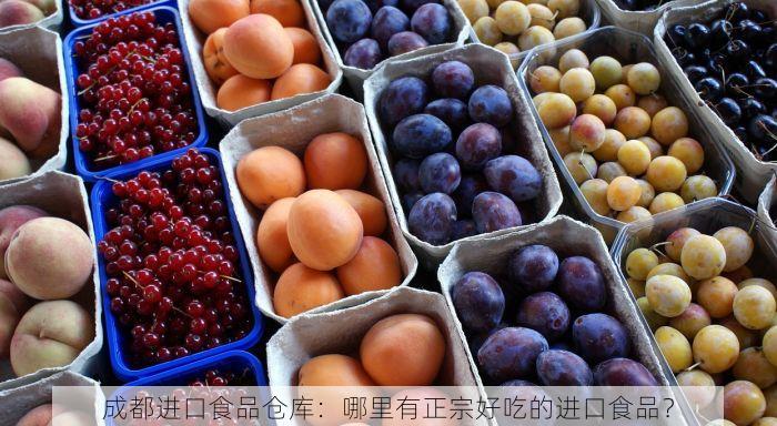 成都进口食品仓库：哪里有正宗好吃的进口食品？