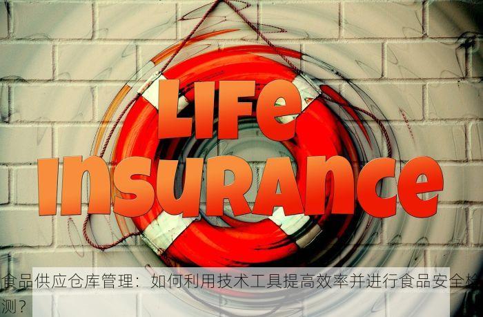 食品供应仓库管理：如何利用技术工具提高效率并进行食品安全检测？