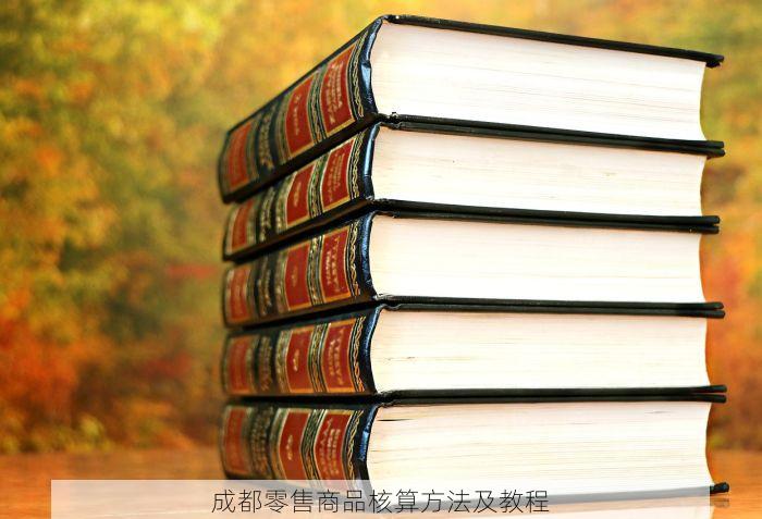 成都零售商品核算方法及教程