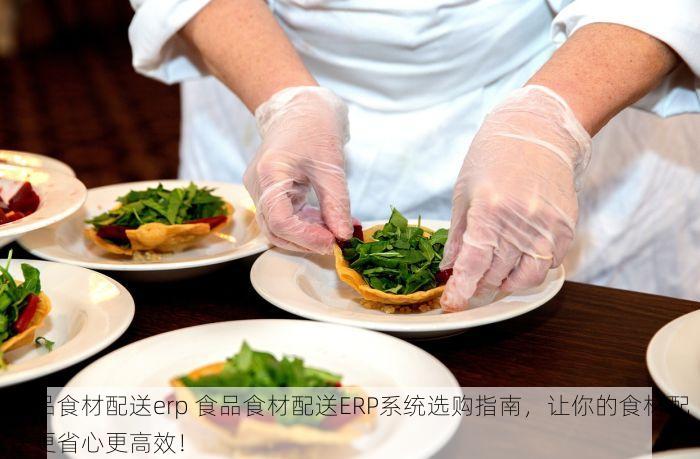 食品食材配送erp 食品食材配送ERP系统选购指南，让你的食材配送更省心更高效！