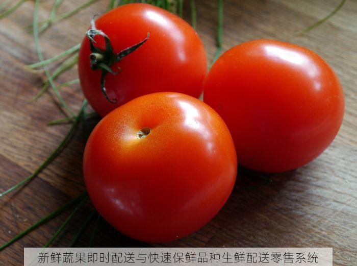 新鲜蔬果即时配送与快速保鲜品种生鲜配送零售系统
