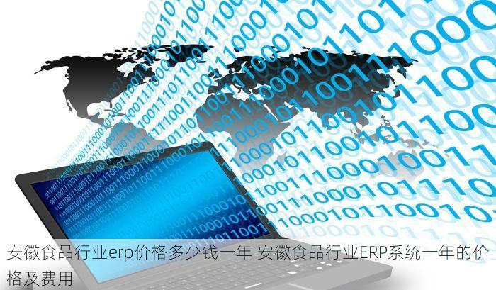 安徽食品行业erp价格多少钱一年 安徽食品行业ERP系统一年的价格及费用