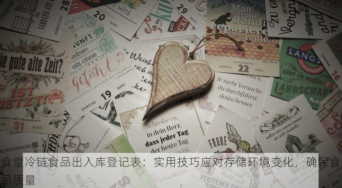 食堂冷链食品出入库登记表：实用技巧应对存储环境变化，确保食品质量